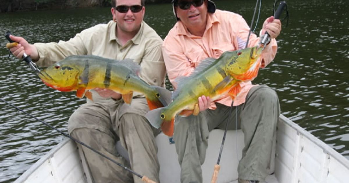 Peacock Bass Fly Fishing Trips & Guides Agua Boa Amazon Lodge